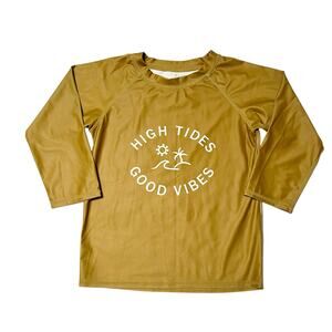 Rylee + Cru Swim Rash Guard Size 10/12